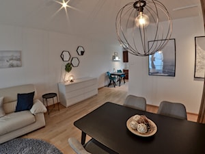 Home Staging - Marina Primore Gdańsk - 70m2 - 2019 - Salon, styl nowoczesny - zdjęcie od Studio86