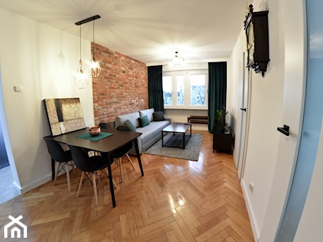 Aranżacje wnętrz - Salon: Apartament - Malbork Stare Miasto - 43m2 - 2020 - Salon, styl nowoczesny - Studio86. Przeglądaj, dodawaj i zapisuj najlepsze zdjęcia, pomysły i inspiracje designerskie. W bazie mamy już prawie milion fotografii!