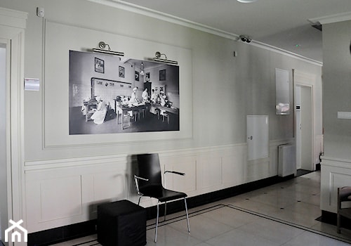 Pomieszczenia biurowe w starej willi w Gdańsku - Hol / przedpokój, styl nowoczesny - zdjęcie od K&L wnętrza Marzena Krychowska