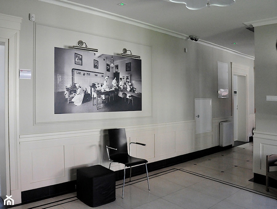 Pomieszczenia biurowe w starej willi w Gdańsku - Hol / przedpokój, styl nowoczesny - zdjęcie od K&L wnętrza Marzena Krychowska