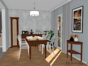 Nowy salon ze "starymi" meblami - Salon, styl vintage - zdjęcie od Jolanta Dybowska - architekt wnętrz