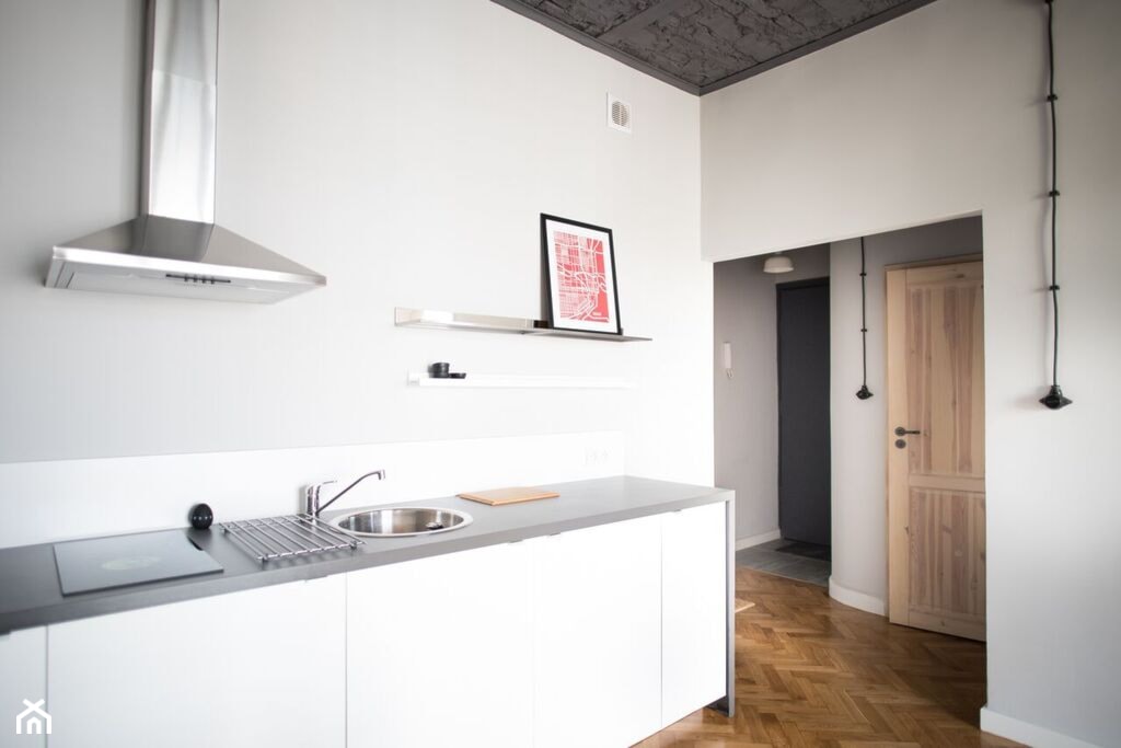 Loft na Pradze - Kuchnia, styl industrialny - zdjęcie od Ola Paszko - Homebook