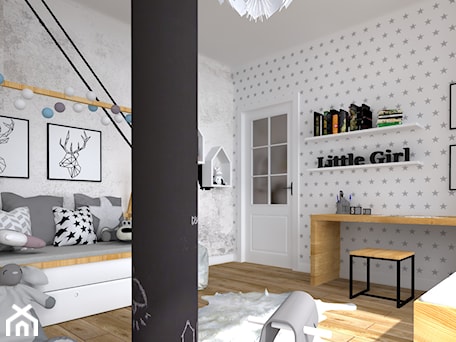 Aranżacje wnętrz - Pokój dziecka: PROJEKT APARTAMENTU - BERLIN - KADA WNĘTRZA S.C. Przeglądaj, dodawaj i zapisuj najlepsze zdjęcia, pomysły i inspiracje designerskie. W bazie mamy już prawie milion fotografii!