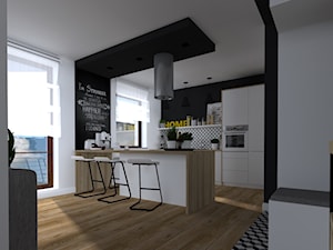 Mieszkanie Zielona Góra - Kuchnia, styl nowoczesny - zdjęcie od KADA WNĘTRZA S.C