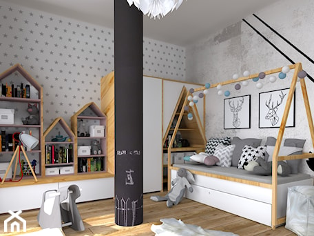 Aranżacje wnętrz - Pokój dziecka: PROJEKT APARTAMENTU - BERLIN - KADA WNĘTRZA S.C. Przeglądaj, dodawaj i zapisuj najlepsze zdjęcia, pomysły i inspiracje designerskie. W bazie mamy już prawie milion fotografii!