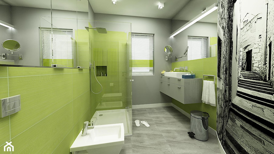 Projekt łazienki - inwestor prywatny - Łazienka, styl nowoczesny - zdjęcie od Maciej Kaczmarek