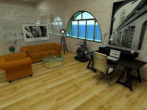 LOFT 1 - Biuro, styl nowoczesny - zdjęcie od Studio Wnętrze Pracownia Projektowa