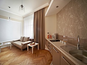 apartament z klimatem królewskiego Krakowa - Kuchnia, styl tradycyjny - zdjęcie od artMOKO