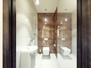 Łazienka dla gości - zdjęcie od AMI INTERIOR Projektowanie Wnętrz Renata Olejniczak