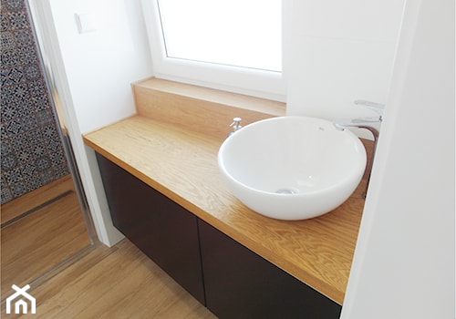 pastelove - Mała łazienka z oknem, styl nowoczesny - zdjęcie od NaNovo