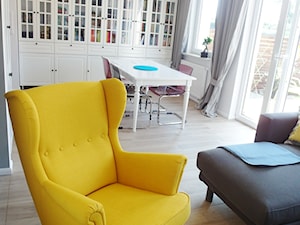 pastelove - Średnia biała jadalnia w salonie, styl tradycyjny - zdjęcie od NaNovo