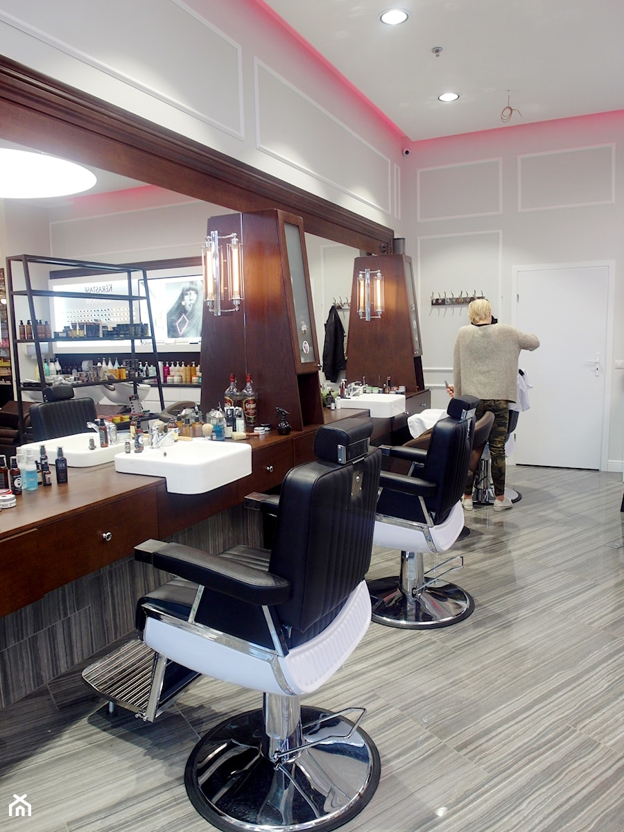 barber shop - Wnętrza publiczne, styl tradycyjny - zdjęcie od NaNovo