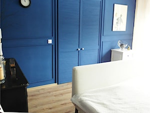 niebiesko o - Sypialnia, styl nowoczesny - zdjęcie od NaNovo