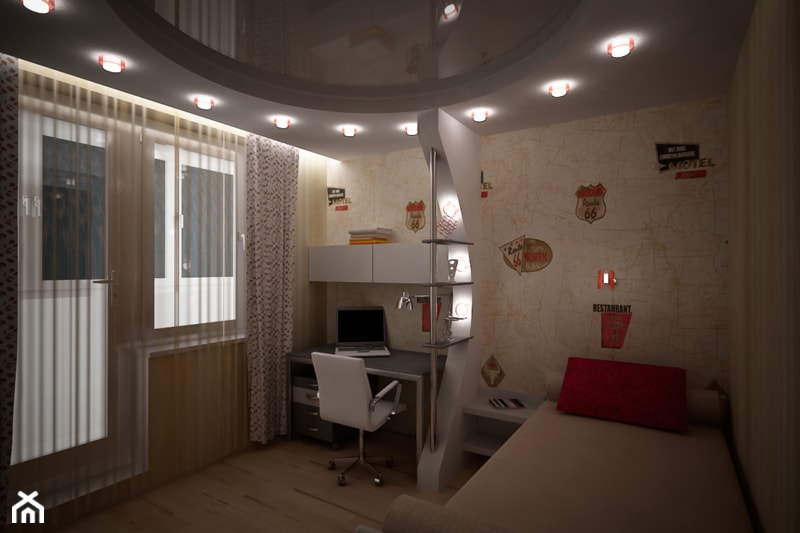 Mieszkanie w Mińsku - Pokój dziecka, styl nowoczesny - zdjęcie od adcstudio