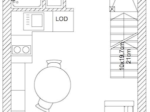 Parter-układ funkcjonalny - zdjęcie od REGALL PROJEKTOWANIE WNĘTRZ