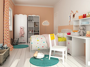 Białe meble w pokoju dziewczynki - zdjęcie od elies.pl