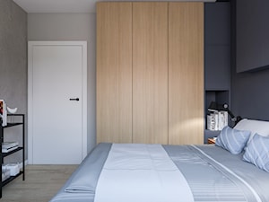 Mieszkanie dla rodziny z czwórką dzieci - Sypialnia, styl minimalistyczny - zdjęcie od Projektownia Wnętrz