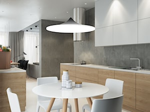 Mieszkanie dla młodego małżeństwa z dwójką dzieci Wilanów - Kuchnia, styl nowoczesny - zdjęcie od Projektownia Wnętrz