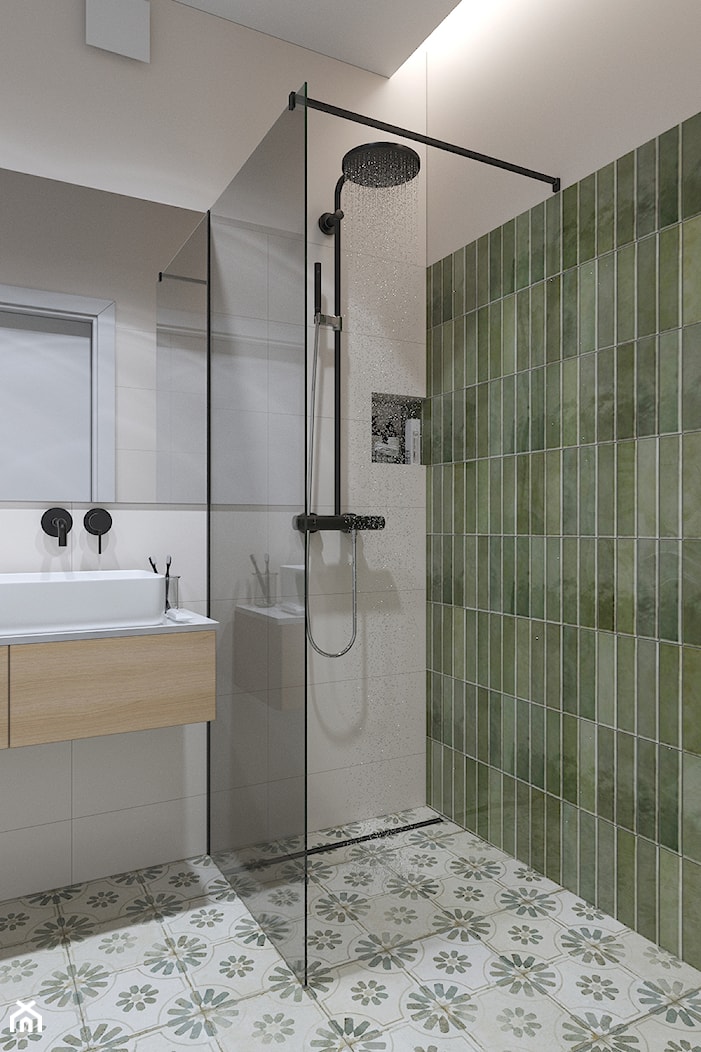 łazienka po zmianach - zdjęcie od Projektownia Wnętrz - Homebook