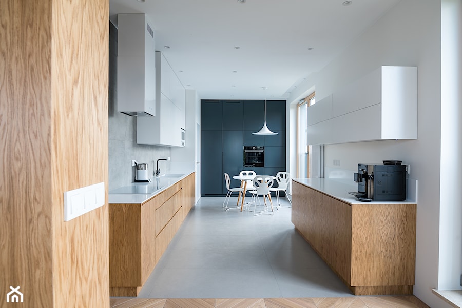 Mieszkanie dla młodego małżeństwa z dwójką dzieci Wilanów - Kuchnia, styl nowoczesny - zdjęcie od Projektownia Wnętrz