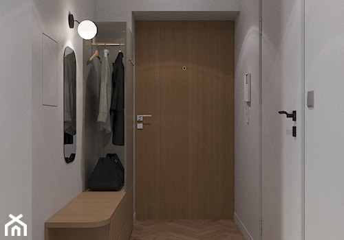 Małe mieszkanko na Pradze - Hol / przedpokój, styl tradycyjny - zdjęcie od Projektownia Wnętrz