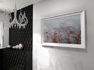 TOALETA GLAMOUR - Łazienka, styl glamour - zdjęcie od Wizja Wnętrza - projekty i aranżacje