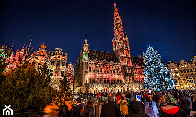 Jarmark bożonarodzeniowy w Brukseli