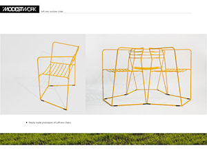 krzesło 'loft evo' - zdjęcie od MODESTWORK studio projektowe i manufaktura mebli.