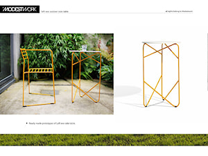 stolik 'loft evo' - zdjęcie od MODESTWORK studio projektowe i manufaktura mebli.