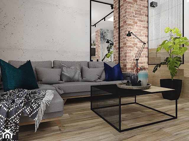 Mieszkanie w stylu soft loft we Wrocławiu