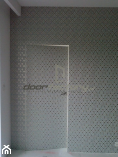 Drzwi ukryte z kolekcji Flush - zdjęcie od doorfactory.pl