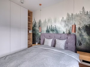 Widok sypialnia - zdjęcie od Dorota Skubis Studio Wnętrz