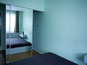 Mieszkanie Młodego Gentelmana - Sypialnia, styl nowoczesny - zdjęcie od Pracownia Wnętrz Pi Concept Agata Miszewicz