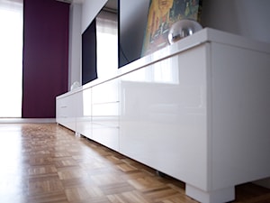 Mieszkanie Młodego Gentelmana - Salon, styl nowoczesny - zdjęcie od Pracownia Wnętrz Pi Concept Agata Miszewicz