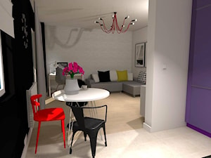 Mieszkanie Warszawa Bemowo - Salon - zdjęcie od Projektowanie wnętrz Paulina Łata