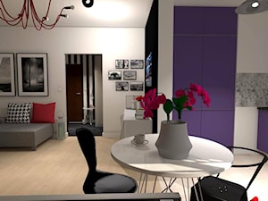 Mieszkanie Warszawa Bemowo - Salon - zdjęcie od Projektowanie wnętrz Paulina Łata