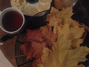 Herbata z miodem, cytryną, goździkami, imbirem i domowym sokiem malinowym - zdjęcie od Klaudia Grabowska