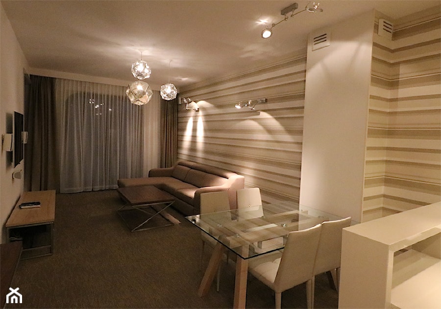 Apartamenty BELVEDERE, Warszawa - Salon, styl nowoczesny - zdjęcie od KAMPRA MEBLE