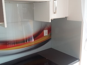Szklany panel kuchenny - szkło hartowane