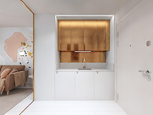 Mały apartament pod wynajem - Kuchnia, styl nowoczesny - zdjęcie od Pracownia projektowania wnęrz Loci