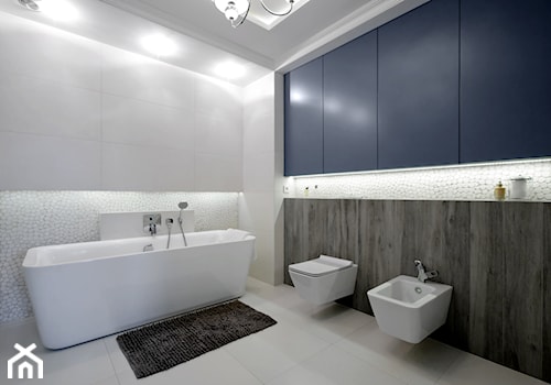 DOM W FALENTACH - Średnia łazienka, styl nowoczesny - zdjęcie od 3deko