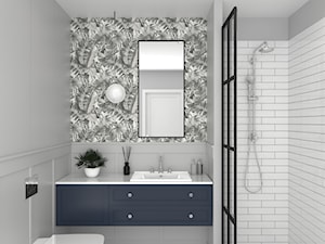 ŁAZIENKI - Średnia bez okna łazienka, styl tradycyjny - zdjęcie od 3deko