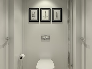 DOM W PIASECZNIE - Mała bez okna łazienka, styl tradycyjny - zdjęcie od 3deko