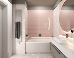 różowa łazienka - zdjęcie od 3deko - Homebook