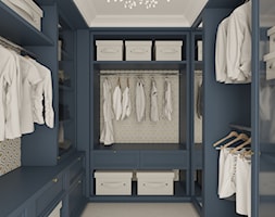 REZYDENCJA PARKOWA - Średnia zamknięta garderoba oddzielne pomieszczenie, styl glamour - zdjęcie od 3deko - Homebook