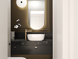 łazienka z intensywnym kolorem - zdjęcie od 3deko