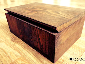 Kombox- Eleganckie drewniane pudełko z przegródkami - zdjęcie od Komodore