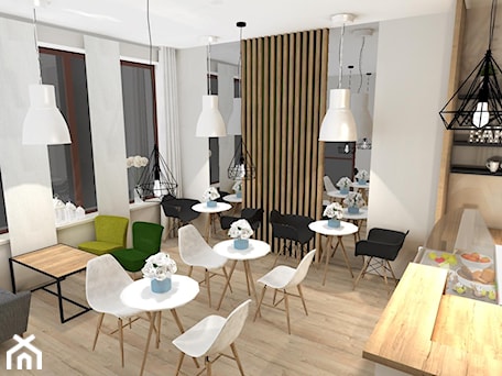 Aranżacje wnętrz - Wnętrza publiczne: BISTRO PORANNIK - Wnętrza publiczne - Q DESIGN PAULA KUCHARCZYK. Przeglądaj, dodawaj i zapisuj najlepsze zdjęcia, pomysły i inspiracje designerskie. W bazie mamy już prawie milion fotografii!