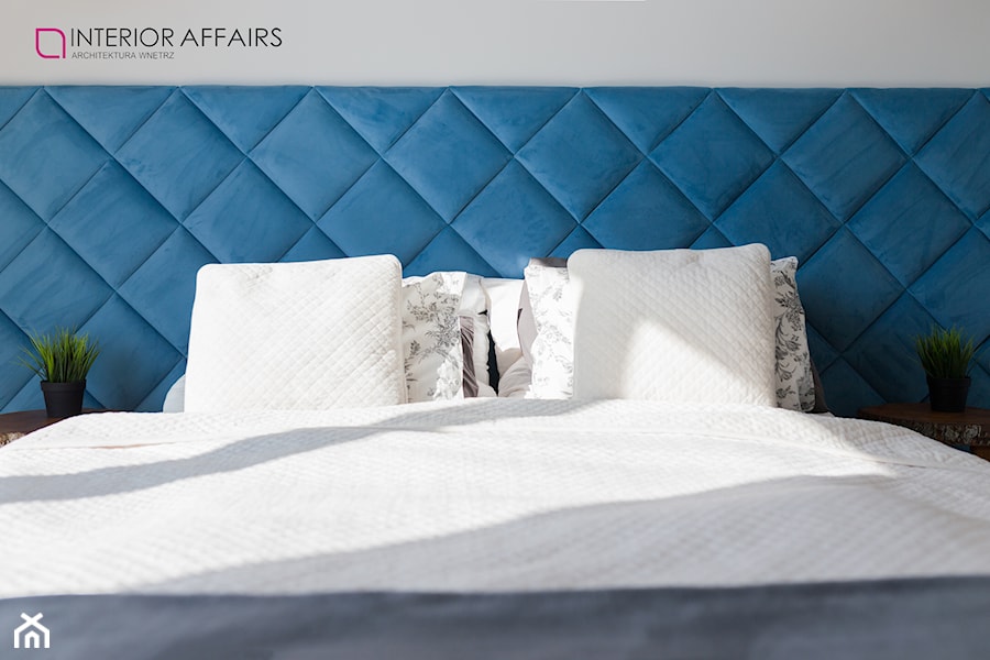 Albatross Towers - Mała szara sypialnia, styl nowoczesny - zdjęcie od INTERIOR AFFAIRS
