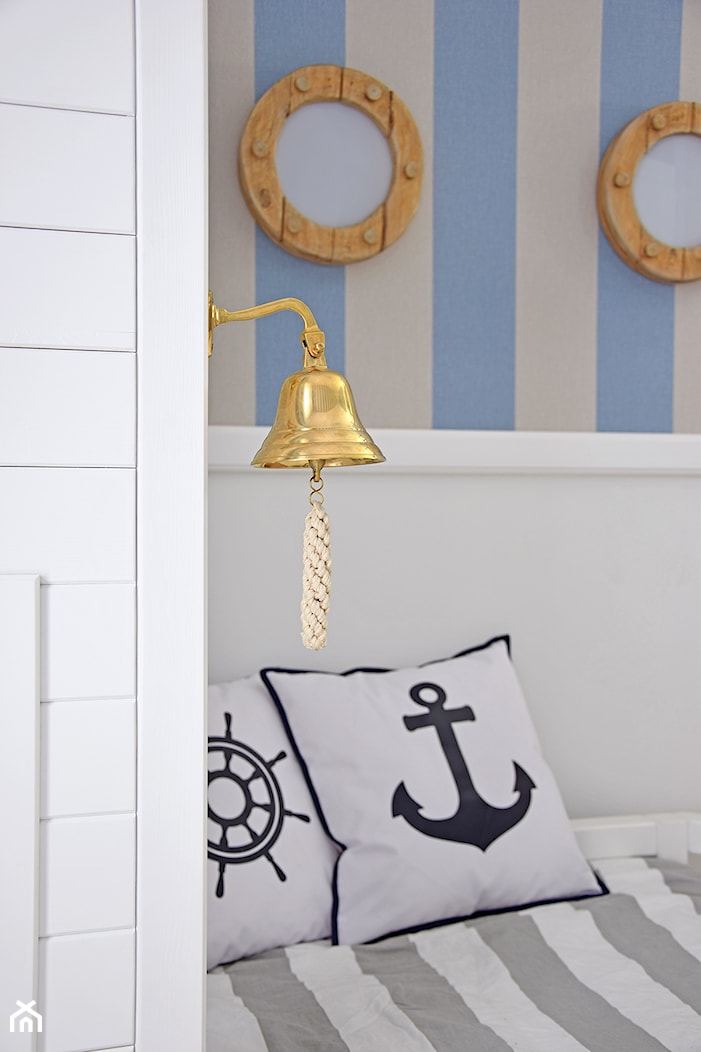 Marynarski pokój chłopca - zdjęcie od patmat.pl - pokoje dla dzieci @patmatstudio - Homebook